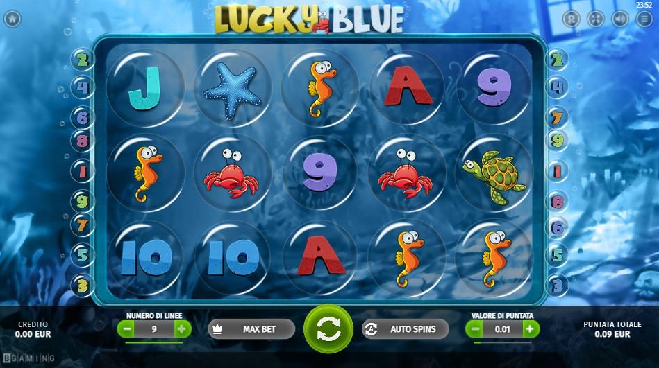 recensione slot lucky blue
