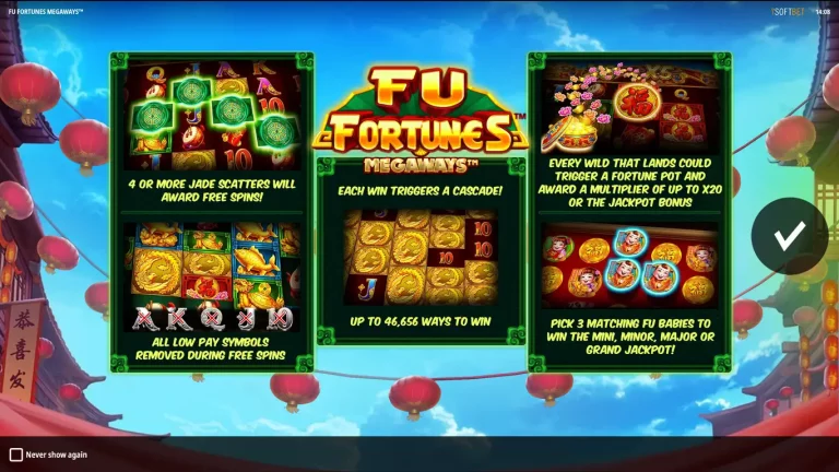 Recensione Slot Fu Fortunes Megaways
