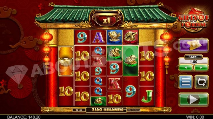 recensione slot gift of fortune megaways
