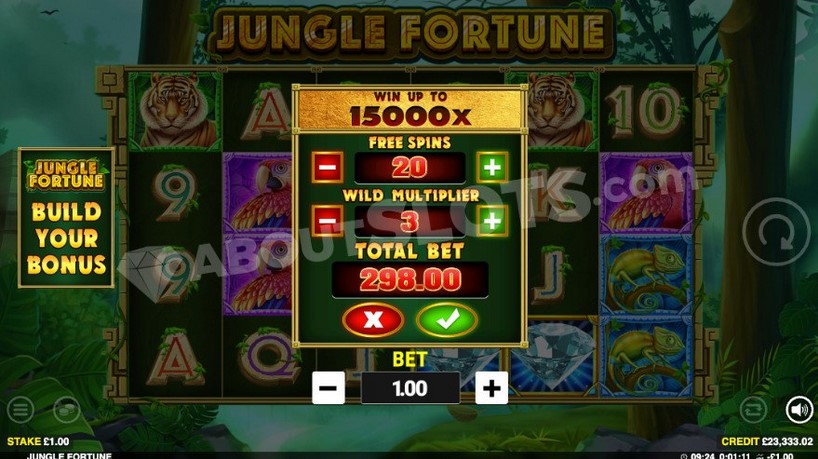 slot Jungle Fortune acquisto bonus