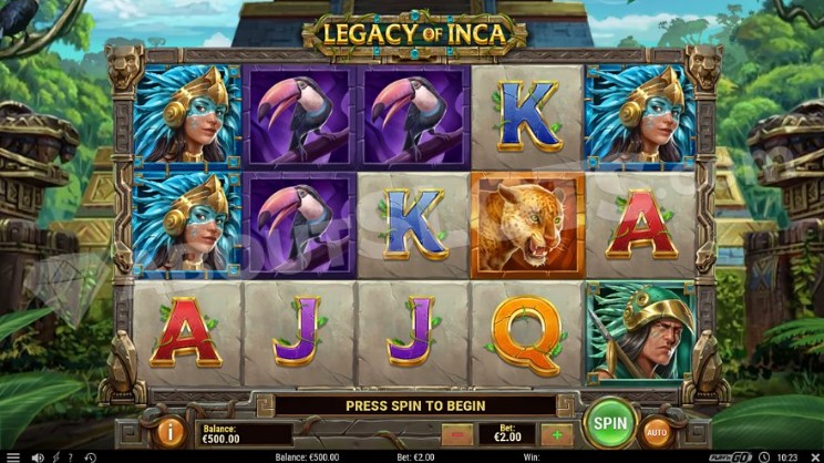 recensione slot-Legacy-of-Inca