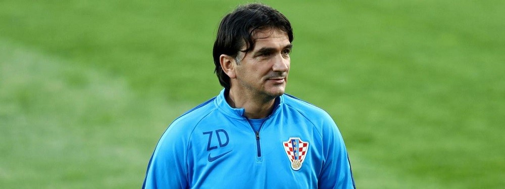 allenatore della nazionale croata Zlatko Dalic