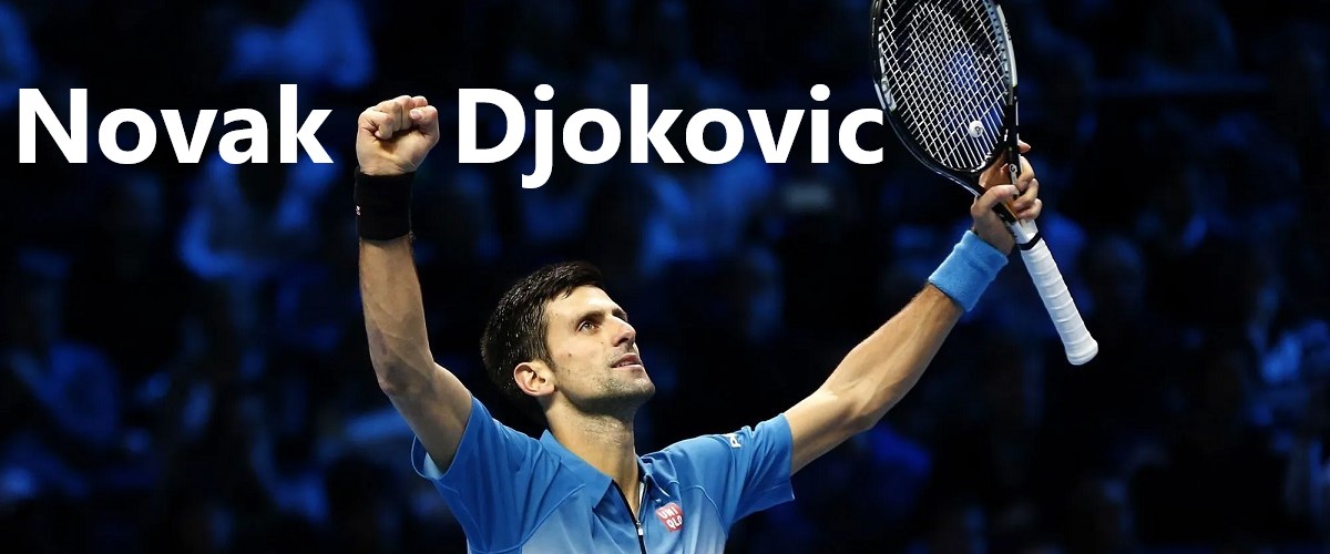 Novak Djokovic nel Tennis 24 Slam