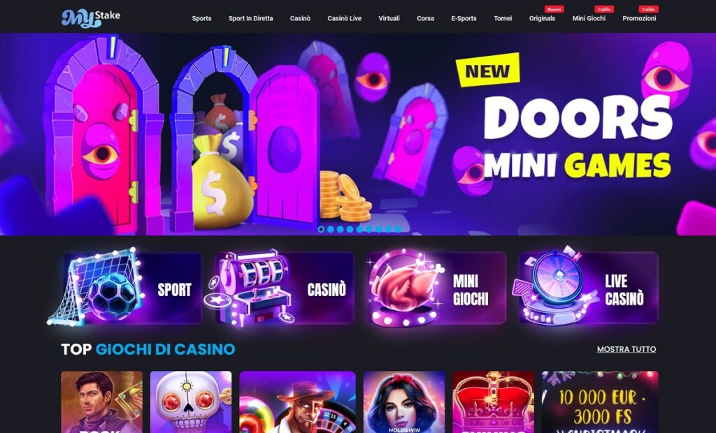 Mystake Mini-Giochi Casino