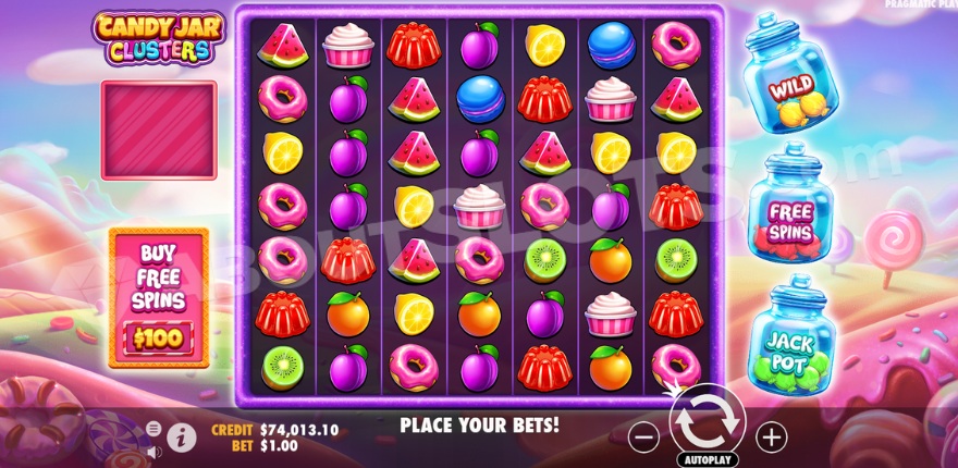 recensione slot Candy Jar Clusters