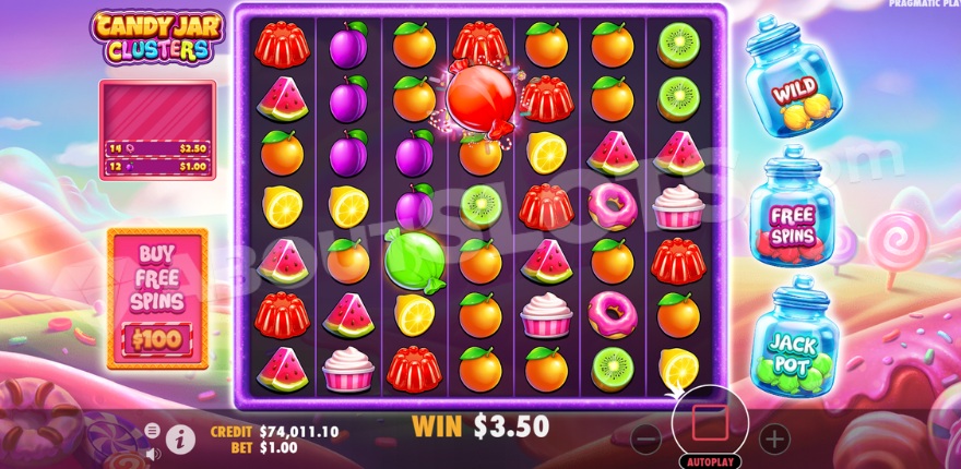 slot Candy Jar Clusters - Caramelle Bonus