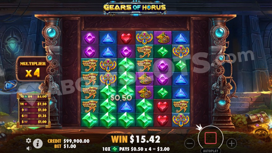 slot Gears of Horus - Giri Gratis