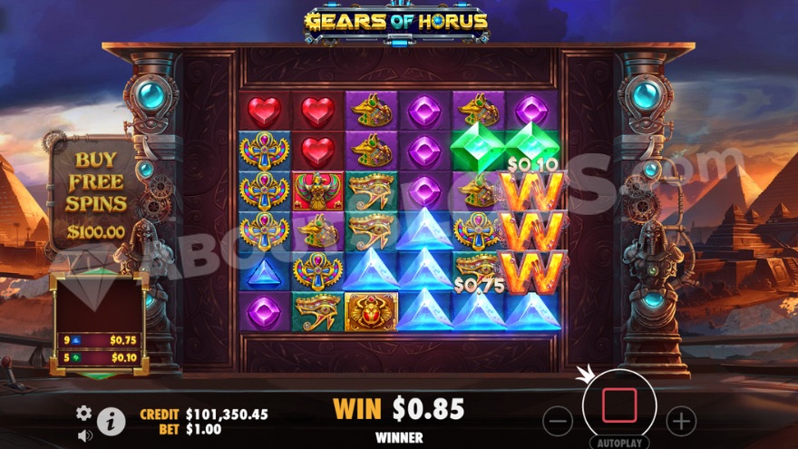 slot Gears of Horus - Simboli Wild